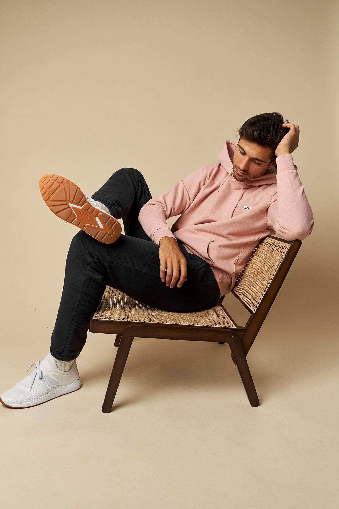 ARKK Apparel ARKK Box Logo Hoodie | Rose Blush Hoodie